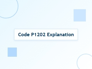 Code P1202 Error Causes Explained