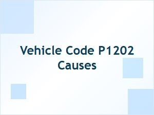 Vehicle Code P1202 Causes and Solutions